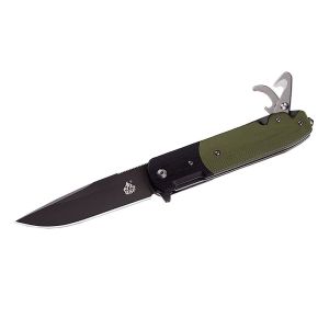 Coltello Resque QSP Knife Emergenzy DAEVA QS107-B Black/Green
