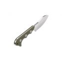 Coltello QSP Knife NECKMUK QS125-C Green Drop Point Kydex