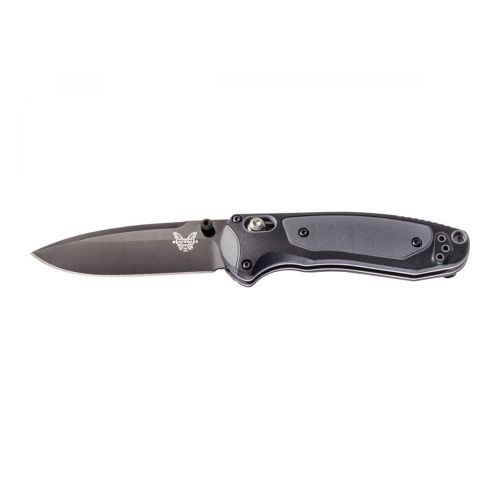 Benchmade Knife Coltello Pieghevole MINI BOOST 595BK BLACK PLAIN