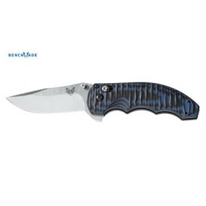 Benchmade Knife Coltello BALL AXIS FLIPPER 300-1 BLUE & BLACK PLAIN